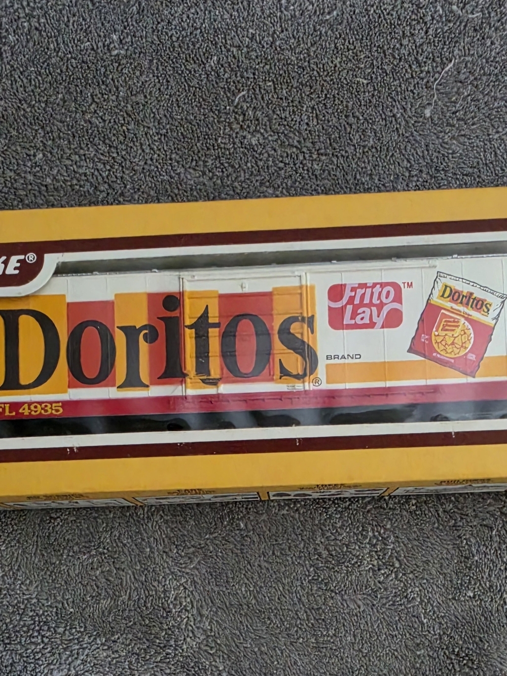 ^ Vintage Life Like HO Scale Doritos Billboard Train Box Car 8424
